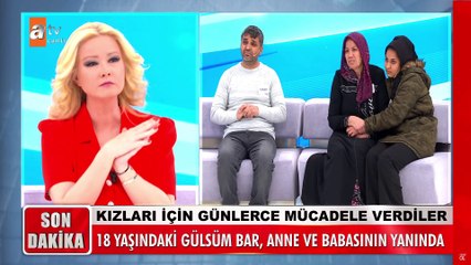 Kızını kaçırdığını iddia ettiği yeğenini Müge Anlı yayınında görünce ayakkabısını fırlattı
