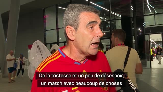 Espagne - Les fans de la Roja dépités : De la tristesse et du désespoir