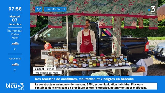 En Ardèche, Ma Cabane sur Mars, 400 confitures, moutardes, vinaigres de fleurs, d'aromatiques et de légumes
