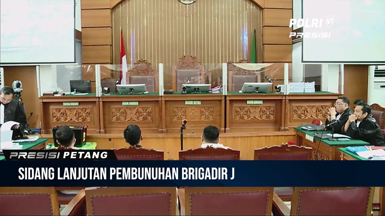 Sidang Lanjutan Pembunuhan Brigadir J, Ferdy Sambo Menjadi Saksi Terdakwa Bharada E, RR, Dan Kuat Maruf