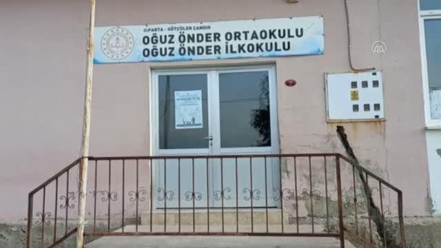 Sütçüler'de gribal enfeksiyon nedeniyle bir okulda eğitime 5 gün ara verildi