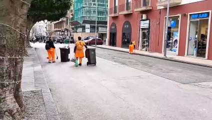 Vigilia isola pedonale Messina