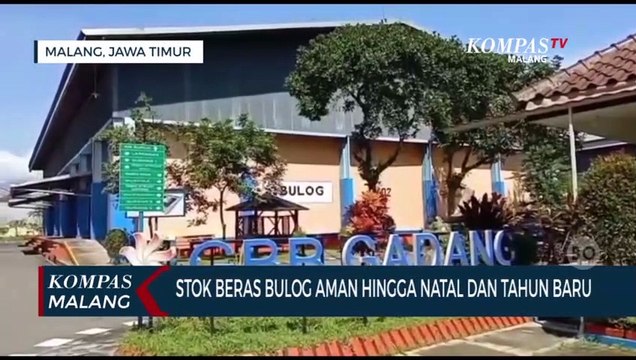 Bulog Pastikan Stok Beras Aman Sampai Natal dan Tahun Baru