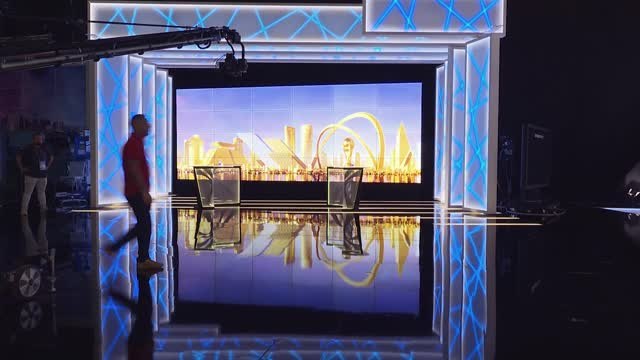 En coulisses - Les studios beIN SPORTS de Doha