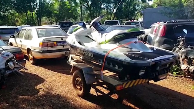 Com carro e Jet Ski furtados, dupla é detida pela PM em Boa Vista