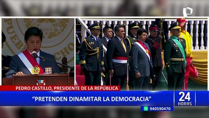 Pedro Castillo asegura que “es un hombre de bien” tras revelaciones del exjefe de la DINI
