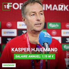 Le salaire des sélectionneurs présents à la Coupe du monde (part.2)