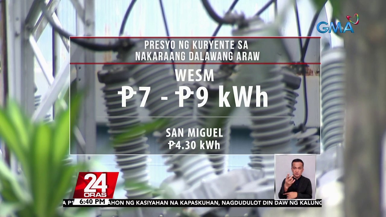Epekto ng suspensyon sa SMGP-Meralco contract, posibleng maramdaman sa January bill | 24 Oras