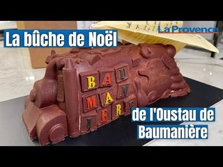 Le chef pâtissier de l'Oustau de Baumanière partage la recette de sa bûche de Noël