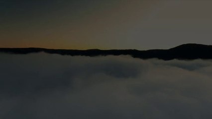 FLYING OVER LANDSCAPE /Beautiful Nature Videos / Above cloud