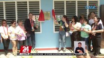 Bagong silid-aralan, maagang pamasko ng GMA Kapuso Foundation para sa mga mag-aaral ng Baybay Elementary School sa Siargao | 24 Oras