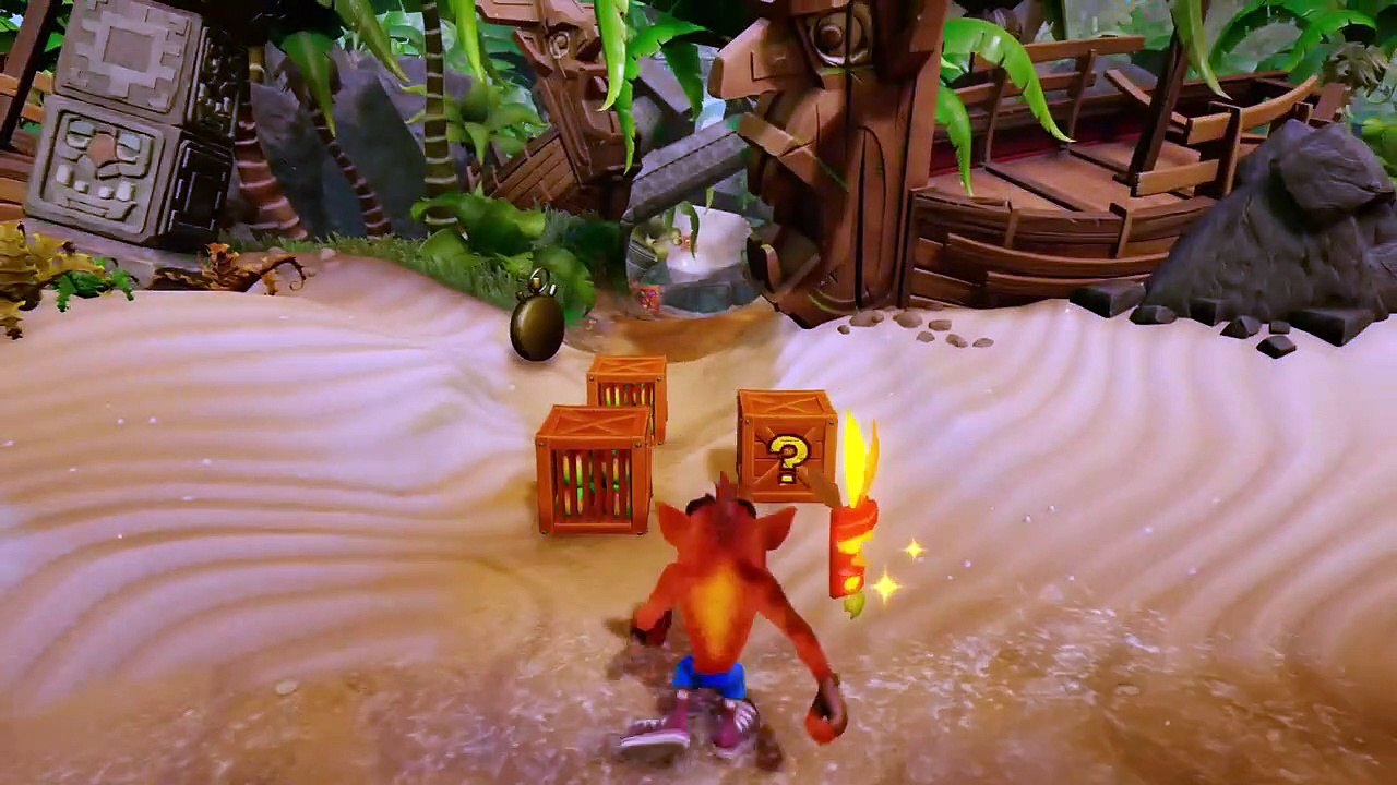 Jugando por primera vez Crash Bandicoot N. Sane Trilogy Gameplay En español (No comentado) PARTE 1
