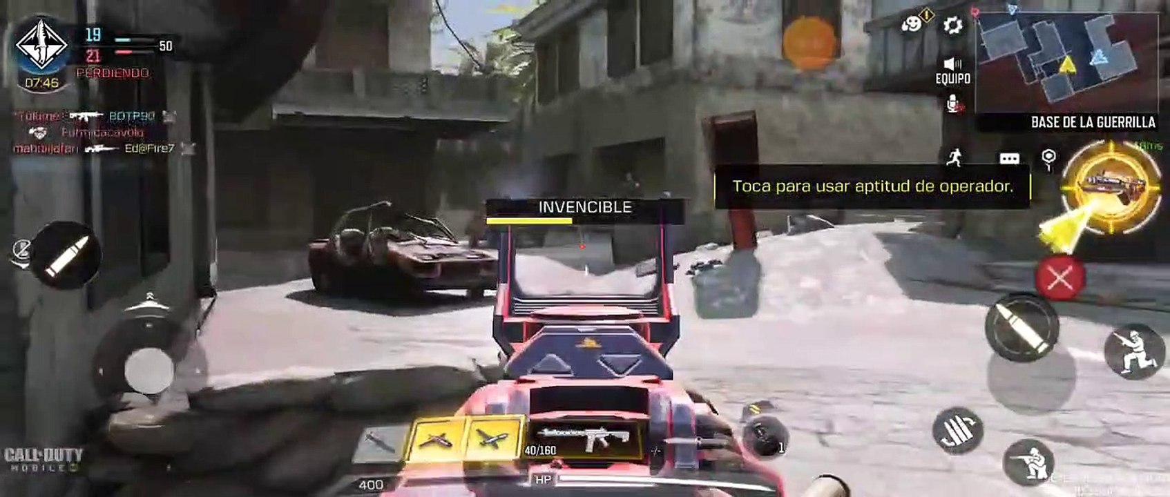 impresionante las partidas más épicas  modo online call of duty mobile Gameplay Tdm