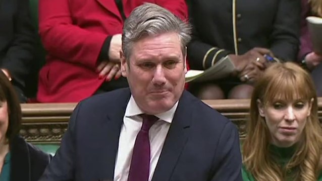 Keir Starmer brands Rishi Sunak as ‘the blancmange prime minister’