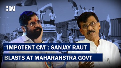 Video herunterladen: Sanjay Rauts Blistering Attack At Maharashtra Govt Over Border Dispute | Karnataka | BJP Shivsena