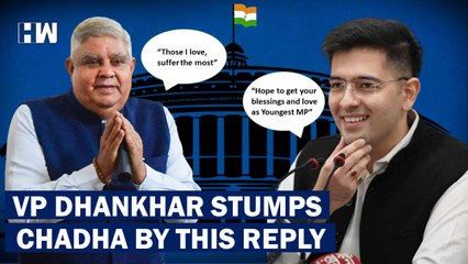 AAP MP Raghav Chadha Praises VP Jagdeep Dhankhar, Asks For Favour; Reply Stumps Him