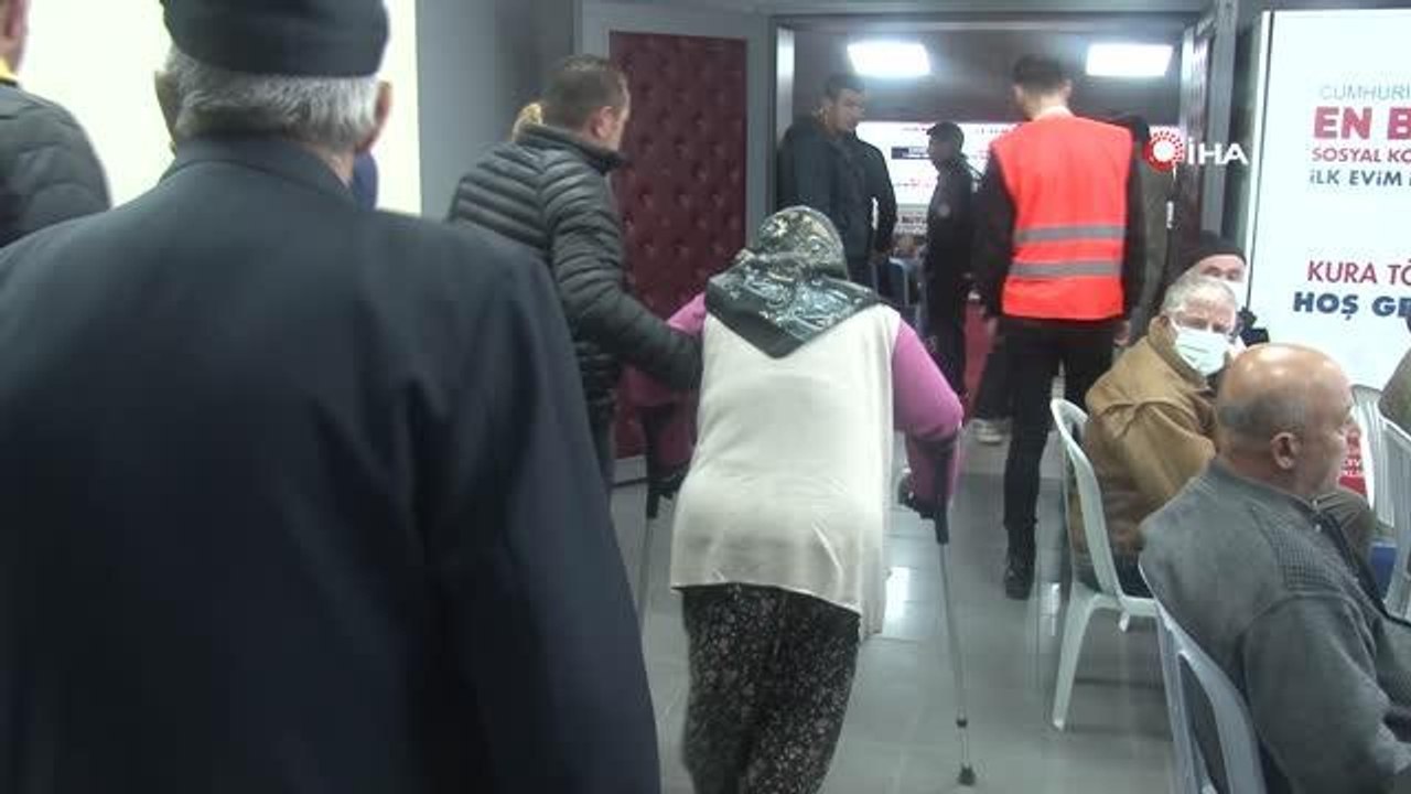 İlk Evim, İlk İş Yerim Projesi'nde yapılacak 899 konut için Karabük'te kura çekilişi yapıldı