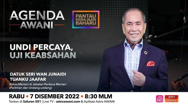 Agenda AWANI: Undi percaya, uji keabsahan