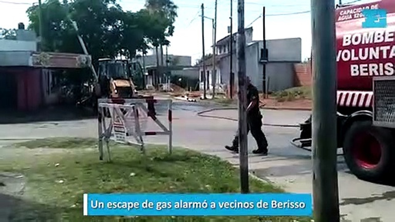 Un escape de gas alarmó a vecinos de Berisso