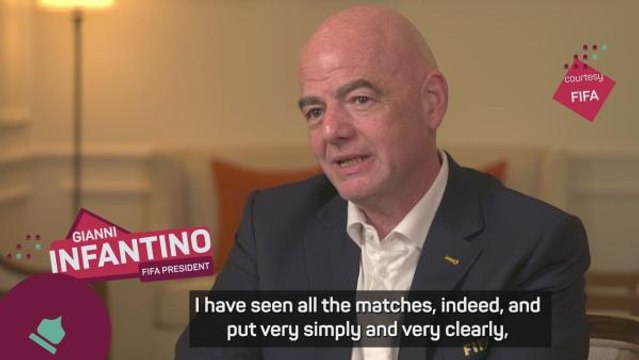 FIFA president lauds Qatar for hosting 'best group stage ever'