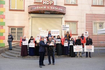 HDP ÖNÜNDEKİ EVLAT NÖBETİNDE AİLE SAYISI 337 OLDU