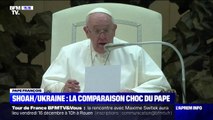 Selon le pape François, entre la Shoah et la guerre en Ukraine 