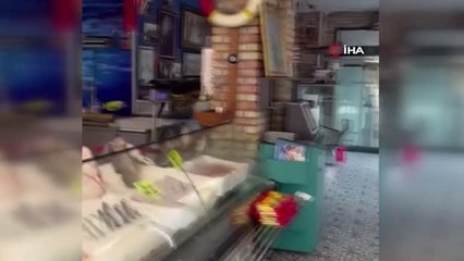 Denizi olmayan Ankara'ya dev kılıç balığı indi