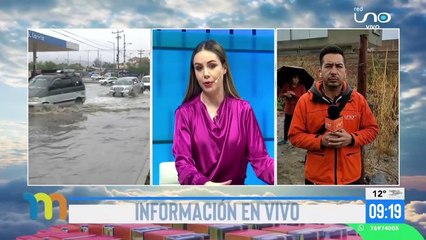 "¡No era un Mar!" La Avenida Panamericana se convirtió en un río por las lluvias