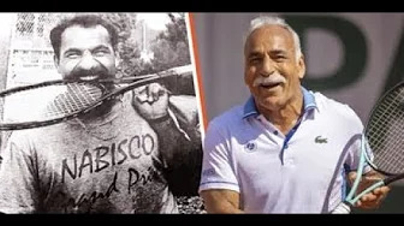 Mansour Bahrami est arrivé en France fauché et a dormi sur le banc de Roland Garros - À 62 ans, il