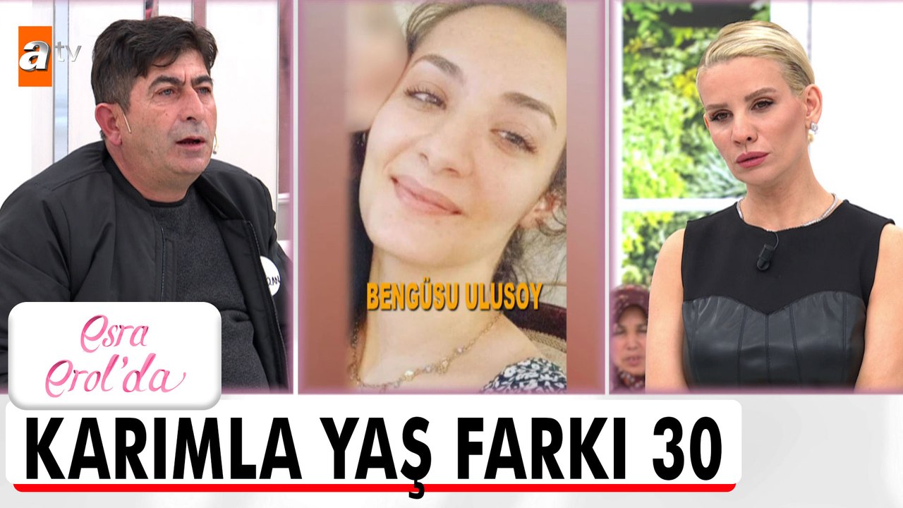 Benden 30 yaş küçük eşim bir anda ortadan kayboldu! - Esra Erol'da 7 Aralık 2022