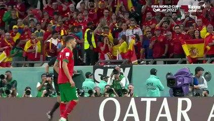 Morocco vs Spain Goal fifa world cup today match