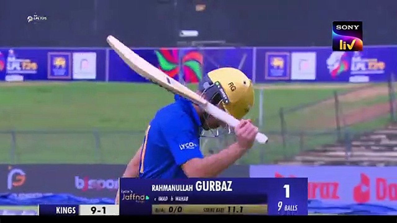 Lanka Premier League 22 highlights - Jaffna Kings vs Galle Gladiators - Jaffna Kings today match - Galle Gladiators today match