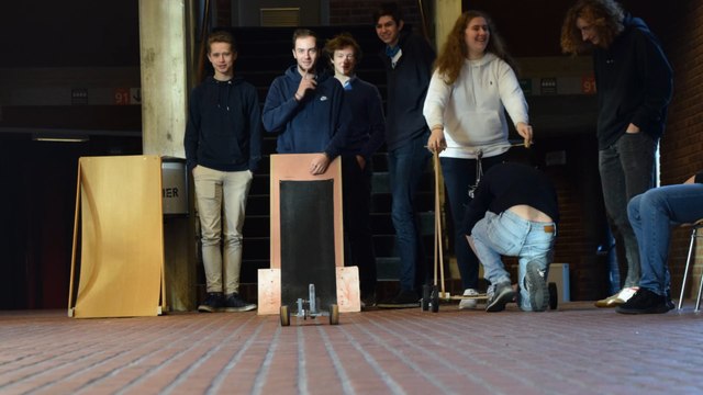 Le marathon 5 joules des étudiants en première année ingénierie civile à l'UCLouvain