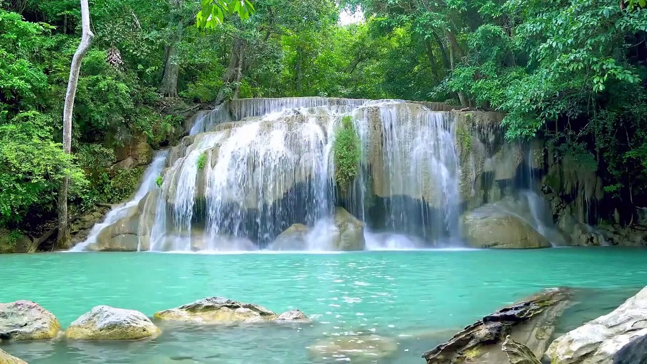 Relaxing Music With Water And Bird Sounds Soothing Calming For Meditation Sleep Deep Rela