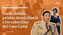 Jueza ordena prisión domiciliaria a Alan Cáceres y otros tres imputados del caso Coral