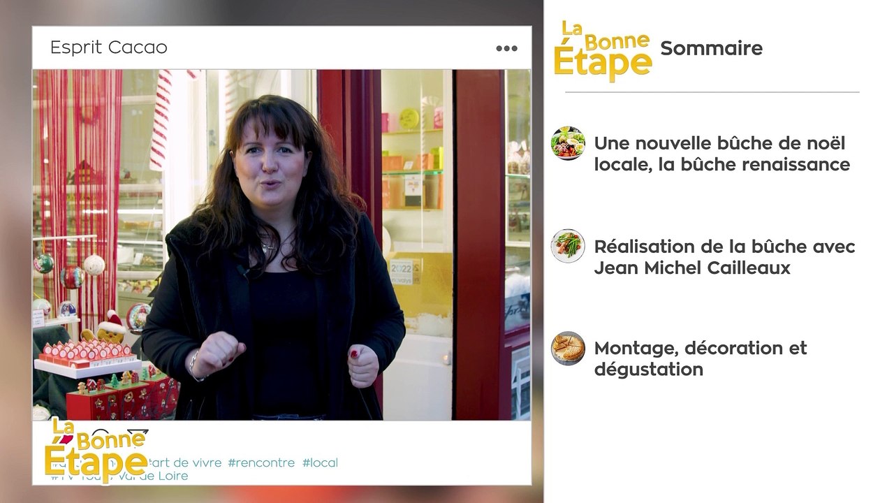 La Bonne Etape - 07/12/2022 - Pâtisserie Chocolaterie Esprit Cacao à Tours