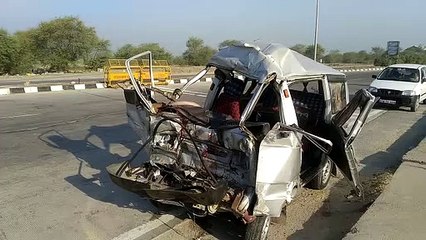 शादी से लौट रहे थे, ट्रक ने छीन ली तीन की जिंदगी