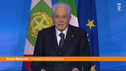 Mattarella "Il modello sociale europeo è debitore verso le Università"