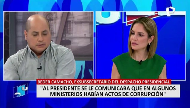 Beder Camacho pide al Congreso que voten a favor de la vacancia presidencial