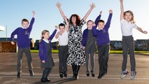 Trinity School in Buckshaw Village celebrating Good Ofsted report