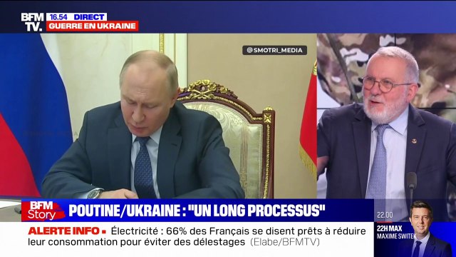 Guerre en Ukraine: Vladimir Poutine parle d'un long processus