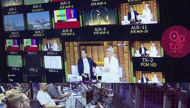 En coulisses - Les studios beIN SPORTS de Doha