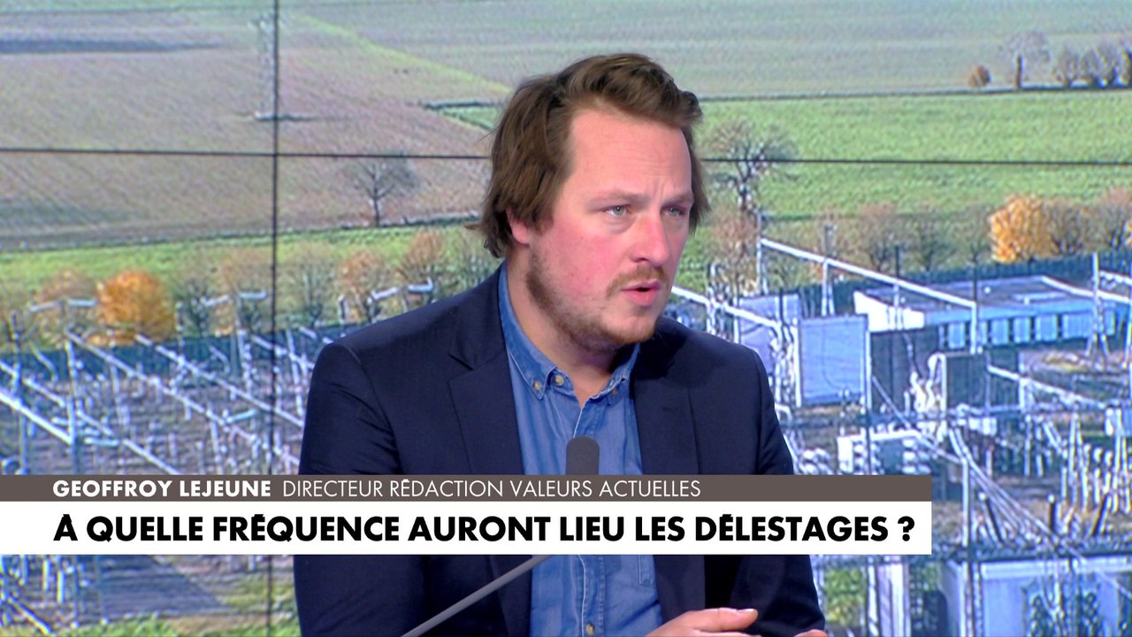 Geoffroy Lejeune : «Le gouvernement, en règle générale depuis le Covid, se sert toujours de la peur»