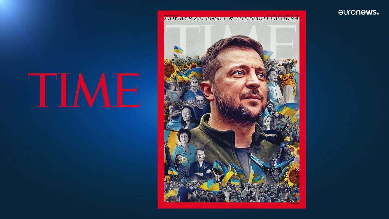 President Zelenskyy and 'spirit of Ukraine' named Time magazine's