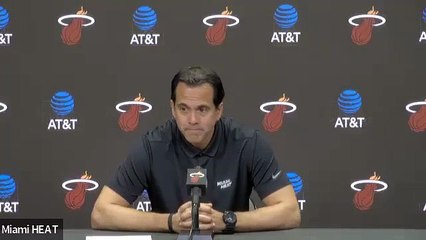 Miami Heat coach Erik Spoelstra on Tuesday's loss to the Pistons