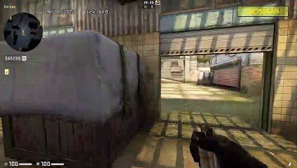 How to Smoke A Ramp on Cache, option 1 - CSGO
