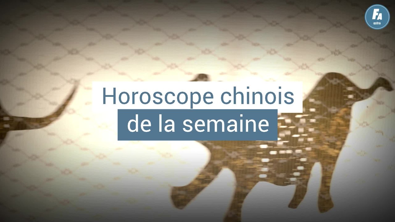 FEMME ACTUELLE - Horoscope chinois de la semaine du 12 au 18 décembre 2022