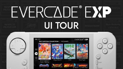 Evercade EXP User Interface Tour