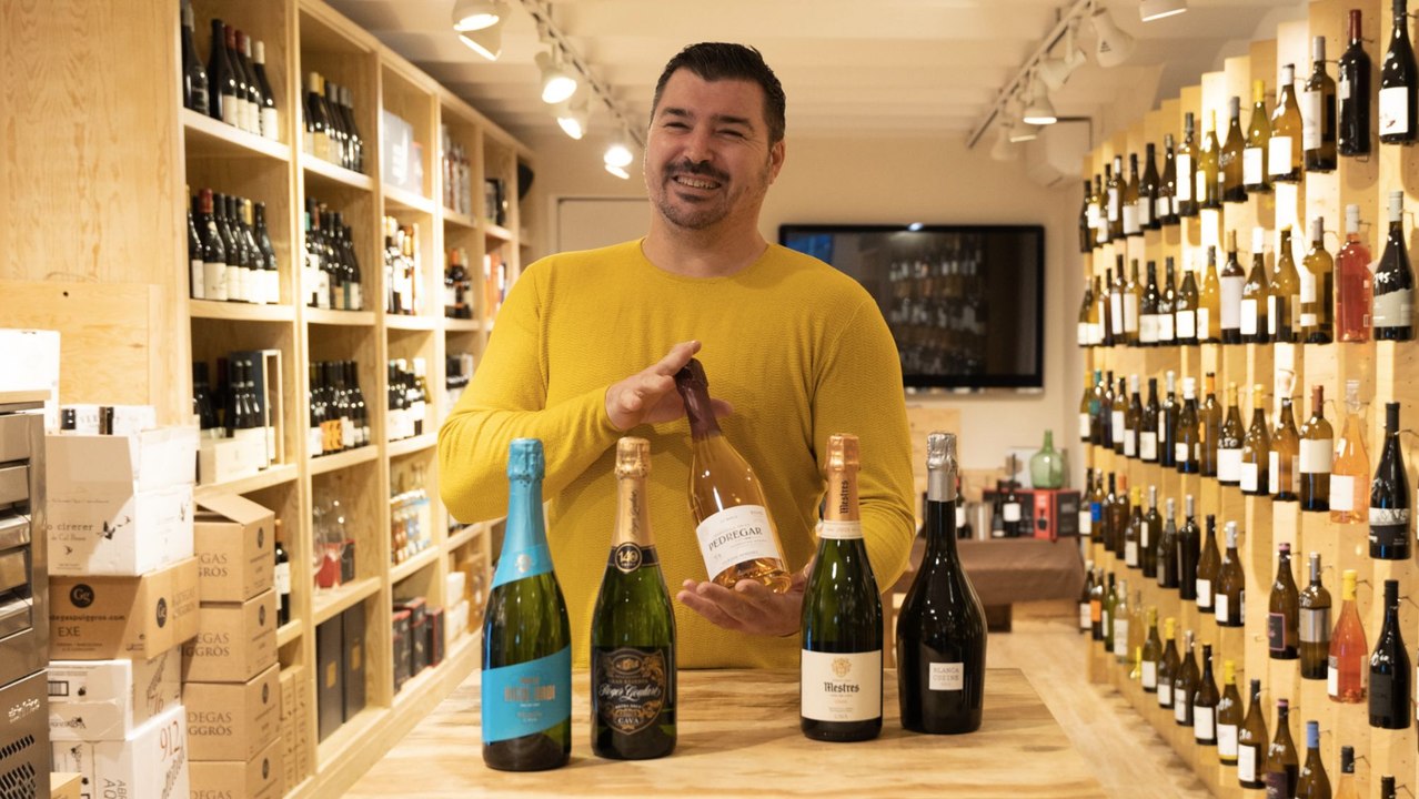 5 cavas únicos para una Navidad de burbuja fina...