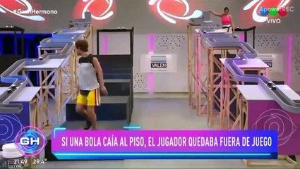 La reacción de Agustín tras perder un juego en Gran Hermano